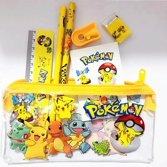 Pokemon Anime Student Stationary Set or Character Stickers